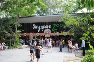 Singapore Zoo entrance 15Feb2010